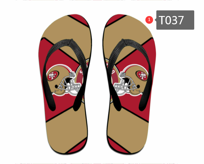 All Sizes San Francisco 49ers Flip Flops T037(Pls check description for details)